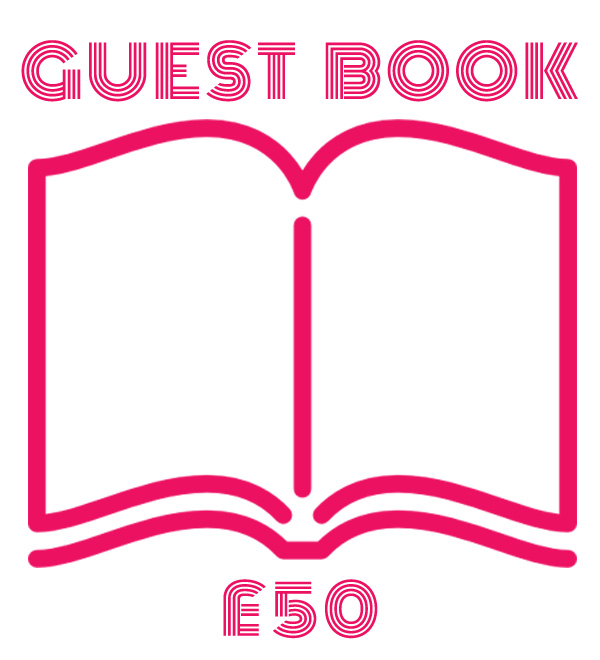 Guest Book - £50